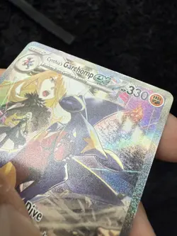 Pokemon TCG Destined Rivals Cynthia's Garchomp EX Card | SIR Holo #232/182 - Image 3