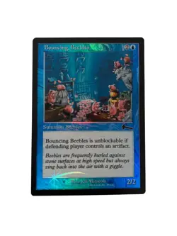 Bouncing Beebles Urza's Legacy FOIL MAGIC the Gathering MTG CARD - Image 1