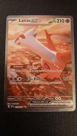 Pokemon TCG Latias EX Sir Card Surging Sparks Holo Mint/Near Mint 239/191 - Image 1