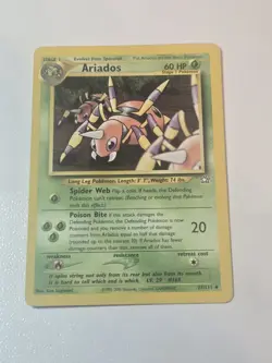 Pokemon TCG Ariados Neo Genesis Card 27/111 Unlimited Uncommon - Image 1