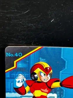 Mega MAN X Card 10 Fire Wave CAPCOM BANDAI JAPAN Japanese 1993 Very Rare - Image 2