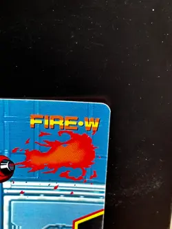 Mega MAN X Card 10 Fire Wave CAPCOM BANDAI JAPAN Japanese 1993 Very Rare - Image 4