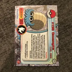 #138 Omanyte Rainbow Foil Topps TV Animation Series 3 Pokemon Card 2000 - Image 4