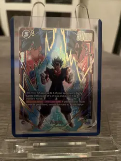 Dragon Ball Fusion World Vegito Secret Rare Card Alt Art FB02-139 - Image 1
