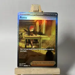 Pokemon Card: Penny 252/198 SV01: Scarlet & Violet Base Set Holo - Image 1