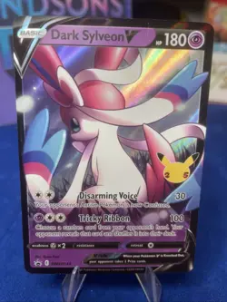 Dark Sylveon V SWSH134 SWSH: | Dmg TCG CARD - Image 1