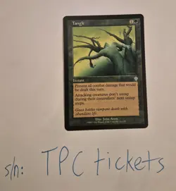 Tangle - Invasion - Magic the Gathering MTG card - Near Mint NM - TCG Value $6 - Image 1
