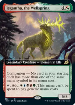 x1 Jegantha, the Wellspring - Extended Art R MTG Ikoria: Lair of Behemoths M/NM, - Image 1