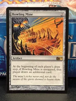 Howling Mine MTG Core Set 2010 Rare Colorless Artifact #212 NM UP - Image 1