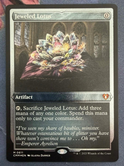 Jeweled Lotus Foil Etched CMM 0611 Near-mint - Image 1