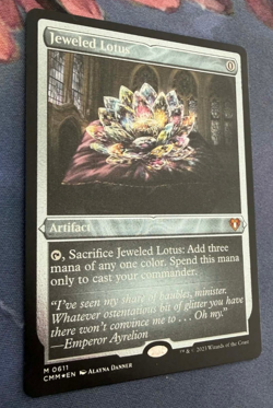 Jeweled Lotus Foil Etched CMM 0611 Near-mint - Image 2