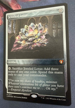 Jeweled Lotus Foil Etched CMM 0611 Near-mint - Image 3