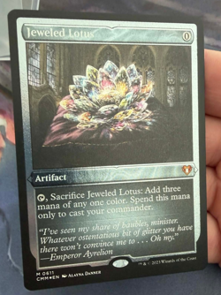 Jeweled Lotus Foil Etched CMM 0611 Near-mint - Image 4