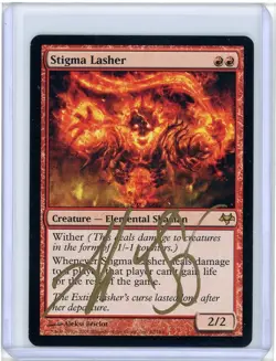 Stigma Lasher Eventide Rare Signed Artist Proof MTG - Image 1