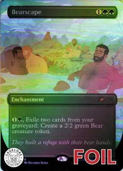 MTG Bearscape (1008) | NM Foil | Secret Lair Pride {SLD} - Image 1