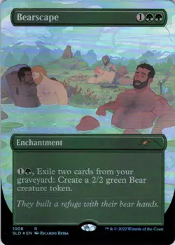 MTG Bearscape (1008) | NM Foil | Secret Lair Pride {SLD} - Image 2