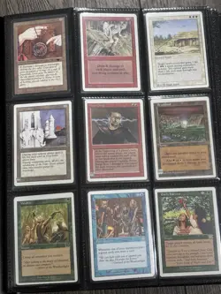 Magic The Gathering MTG Binder Lot - Lots Of Vintage Rares & Foils - Image 1
