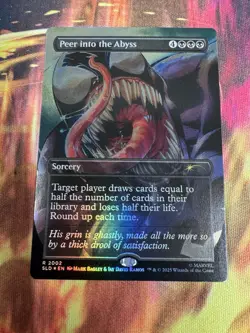 Peer into the Abyss (2002) (Rainbow Foil) Secret Lair Drop Foil - Image 1