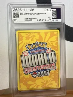 Pokemon Mew EX TCG World Championship Single Card 88/92 - Image 2