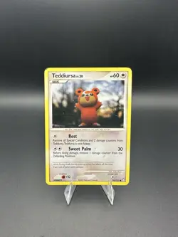 Pokemon TCG Teddiursa 105/123 Mysterious Treasures Yuka Morii - Image 1