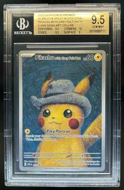 2023-25 Pokemon SV Black Star Promos SVP EN Pikachu #085 BGS 9.5 - Image 1
