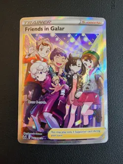 Japanese Pokemon TCG S8b VMAX Climax - Friends in Galar SECRET RARE 258/184 - Image 1