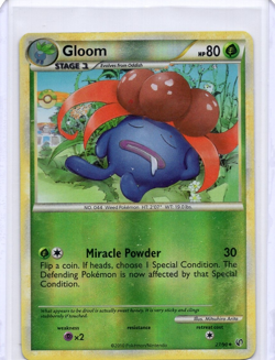 Gloom 27/90 HS Undaunted Reverse Holo Uncommon Pokemon TCG MP - Image 1