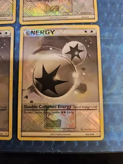 4 X Double Colorless Energy 103/123 Pokemon League Promo Holo - Image 2