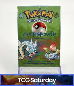 POKEMON TCG BASE SET OVERGROWTH THEME DECK SEALED - Image 1