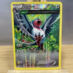 Swellow - 72 108 - Holo Rare Roaring Skies Pokemon - LP - Image 1