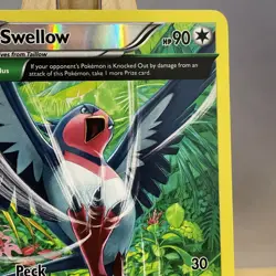 Swellow - 72 108 - Holo Rare Roaring Skies Pokemon - LP - Image 3