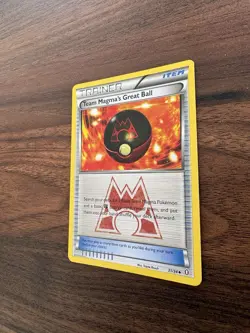 Pokemon Double Crisis #31/34 Team Magma's Great Ball Uncommon NM - Image 4