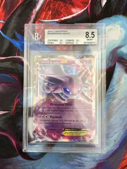 Pokemon Xy Breakpoint Espeon Ex Holo 2016 Bgs 8.5 - Image 1