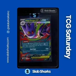 2026 POKEMON ASCENDED HEROES #125/217 MEGA GENGAR EX DOUBLE RARE - Image 1
