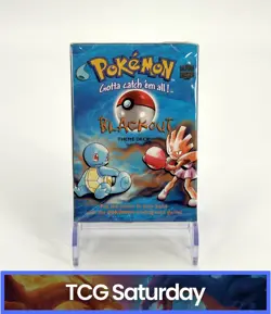 POKEMON TCG BASE SET BLACKOUT THEME DECK SEALED - Image 1