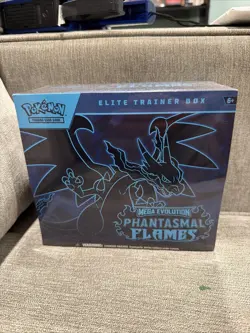 Pokemon Mega Evolution Phantasmal Flames Elite Trainer Box NEW !! - Image 1
