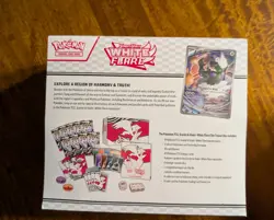 Pokemon TCG - WHITE FLARE Elite Trainer Box - Factory Sealed New ETB - Image 2