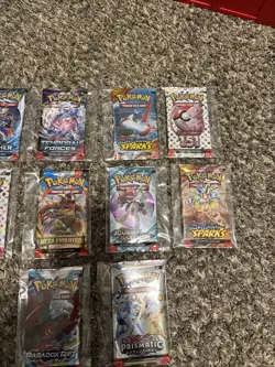 Lot Of 10 Pokemon TCG Packs Mixed Sets See Pics - Image 4