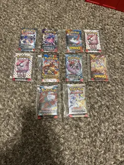 Lot Of 10 Pokemon TCG Packs Mixed Sets See Pics - Image 5