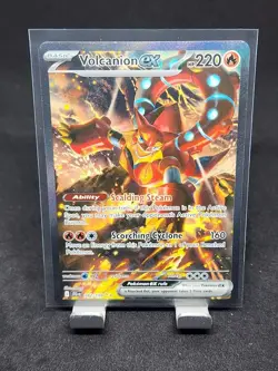 Pokemon Journey Together Volcanion EX 182/159 Special Illustration Rare - Image 1