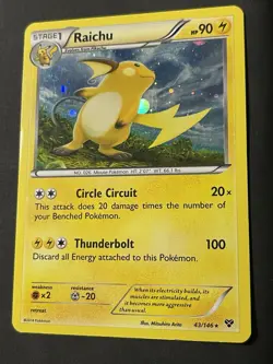 Raichu - 43/146 (Cosmos Holo) Promo Blister Exclusives LP Pokemon TCG - Image 1