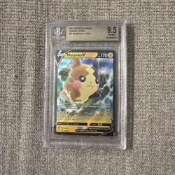 2021 POKEMON SWORD & SHIELD SHINING FATES #037 MORPEKO V BGS - Image 2