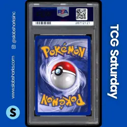 1999 POKEMON 1ST EDITION #12/102 NINETALES HOLO PSA 8 - Image 2