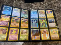 Pokemon TCG Binder Collection! Comes W/A Mix Of WOTC-DP Era- Varying Conditions! - Image 5
