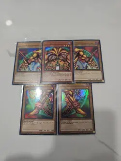 YuGiOh - 1st Edition Exodia The Forbidden One Complete Set - YGLD-ENA17-21 LP/NM - Image 1