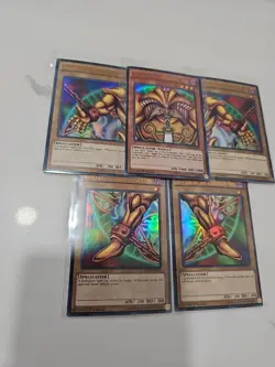 YuGiOh - 1st Edition Exodia The Forbidden One Complete Set - YGLD-ENA17-21 LP/NM - Image 2