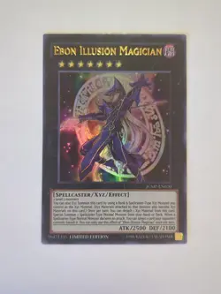 Yu-Gi-Oh! Ebon Illusion Magician JUMP-EN070 (UR) NM - Image 1