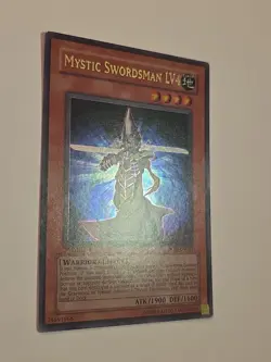 Yu-Gi-Oh! Mystic Swordsman LV4 SOD-EN012 (UR) 1st Edition LP - Image 4