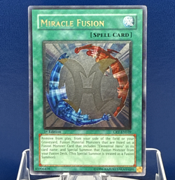 Yugioh Miracle Fusion CRV-EN039 Ultimate Rare 1st Ed. NM Cybernetic *Read* - Image 1