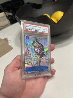 Sanji OP06-119 Manga Alternate Art Secret Rare Foil PRB-02 PSA 10 - Image 2